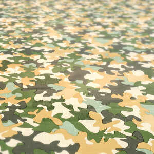 abwaschbare Tischdecke Military Camouflage Grün  Wachstuch Wachstuchtischdecke