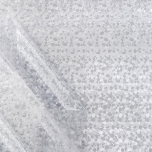 Durchsichtige Tischdecke Steine Muster 0,2 mm Halb-Transparent Glasklar, transparent