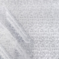Durchsichtige Tischdecke Steine Muster 0,2 mm Halb-Transparent Glasklar, transparent