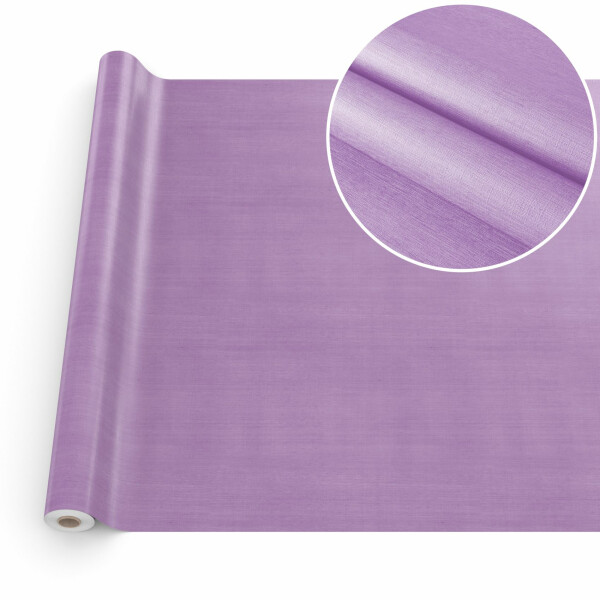 Wachstuchtischdecke abwaschbar Tischdecke Wachstuch Textileffekt Prägung Chic & Charme Violett Breite 140cm