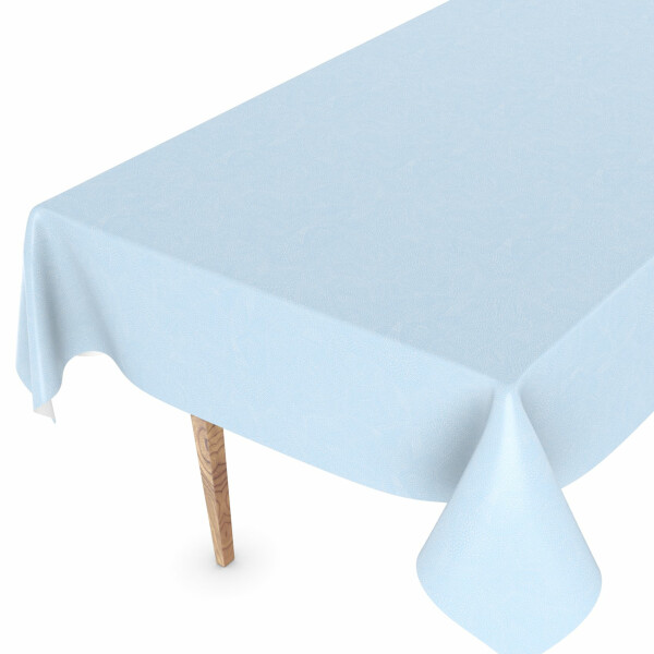 Wachstuchtischdecke Tischdecke abwaschbar Wachstischdecke Gartischdecke Falschuni Hellblau Outdoor Tischdecke