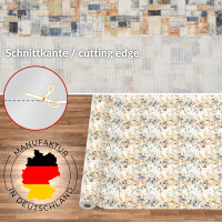 Tischdecke Stoff Tischwäsche Textil abwaschbar Tischtuch Baumwolle Polyester Holzmosaik Outdoor Tischdecke